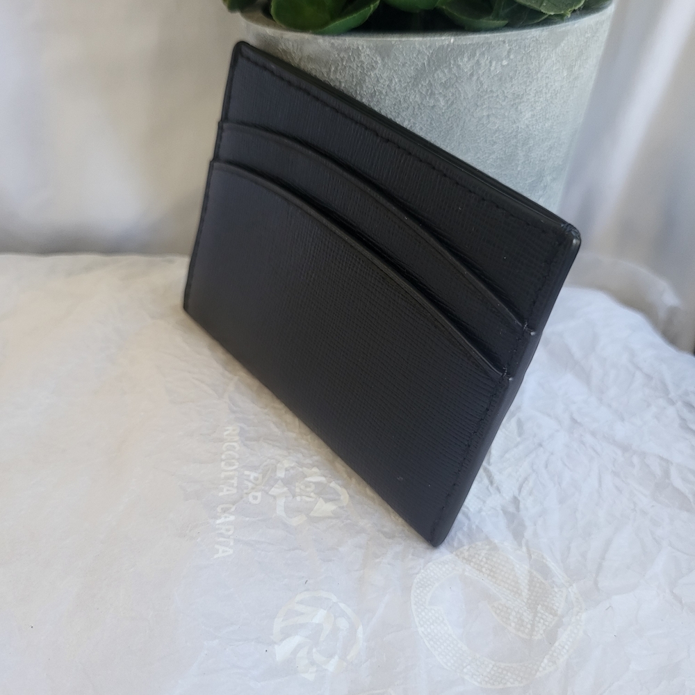 Tory Burch Black and Gold Card Holder. # 54 - Picture 6 of 7